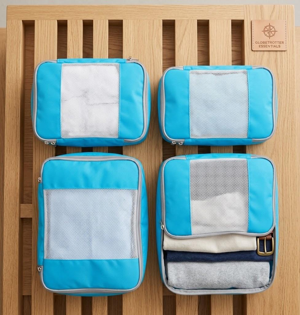4Pcs Compression Packing Bags Vacuum Compression Travel .