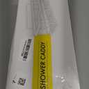 EUDELE Adhesive Shower Caddy, 5 Pack Rustproof Stainless Steel Bath Organizers With Large Capacity, No Drilling Shelves for Bathroom Storage & Home Decor (XL size, Black)