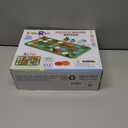 Logic Road Builder Games Toys: STEM Toys for 4 Year Old Kids, Montessori Board Game Brain Teaser Puzzles Preschool Learning Activities Educational Toy for Toddler Ages 3 5 6 7 8-12 Gifts(Green 32PCS)