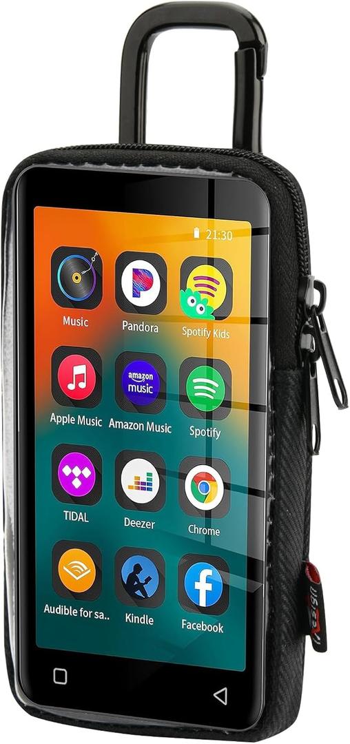 TXEsign MP3 Player Case Compatible with INNIOASIS G1 and INNIOASIS G3 Player, Travel Carrying Bag MP3 Organizer Pouch with Clear Window Protective Bag (Case Only)