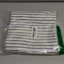 YCOLL Farmhouse Pillow Covers 18x18, Modern Accent Square Throw Pillow Covers Set of 2, Navy and Beige Striped Patchwork Linen Decorative Pillows Cushion Covers for Couch Chair Bedroom Home Decor