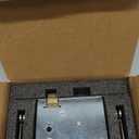 Upgraded Mortise Lock Replacement Parts, Vintage Old Style Indoor Mortise Lock Assembly Kit with Antique Skeleton Keys and Reversible Latch Bolt, Mortise Lock Set Interior Door Satin Nickel