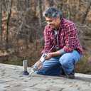 GE GE5008 Silicone 2+ Window and Door Caulk 10.1 oz Tube Light Grey