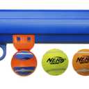 Nerf Dog Tennis Ball Blaster Dog Toy (20 Inch Large Blaster with 4 Balls, Dog)