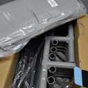 Baby Playpen 50x50 Inch, Play Pens for Babies and Toddlers Baby Fence Play Yards for Indoor & Outdoor with Breathable Mesh Anti-Fall Playpen (Light Grey)