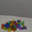 60 Pieces 3D Shapes for Teaching - Geometric Solids for Kids,Light Table Manipulatives,Translucent Toy for Light Table