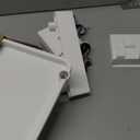 3 Tier Rolling Utility Cart with Drawer,REBECAT Utility Cart Made of Multifunctional Storage Organizer Tool for Kitchen,Bathroom,Living Room,Office(White)