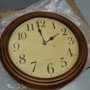 24-Inch Wood Silent Non-Ticking Battery Operated Decorative Wall Clock Brown, Size: X-Large, 
Special Feature	Silent Clock
Product Dimensions	1.9"W x 24"H