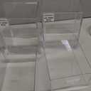 2 Pack Acrylic Pen Pencil Holder, Clear Makeup Brush Holder Cup Storage Office Desktop Desk Table Stationery Organizer