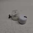 Electric Mini Garlic Chopper,Food Processor,Portable Cordless Garlic Mincer Masher,Meat Grinder with USB Charging For Vegetable,Chili,Fruits,Ginger,Baby Food,Seasoning 250ml(White)