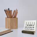 Primitive Wooden Sign, Life is Full of Important Choices, Desk Plaque with Wooden Stand 4 x 4.3 inches, Golf Decor, Rustic Home Decor, Golf Life Sign, Office Table Decor, Gift for Friends A