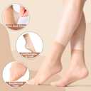 MANZI 12 Pairs Women's Ankle High Sheer Socks