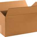 BOX USA 12 x 10 x 7" Corrugated Boxes,12"L x 10"W x 7"H, Pack of 25 | Shipping, Packaging, Moving, Storage Box for Home or Business, Strong Wholesale Bulk Boxes