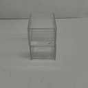 STORi Audrey Stackable Clear Bin Plastic Organizer Drawers | 2 Piece Set | Organize Cosmetics and Beauty Supplies on a Vanity | Made in USA (4.5" Tall)