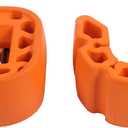 2PCS Snap in Bumpers/Fenders Compatible with Sea-Doo Upgrade Tear Resistant Material Jet ski Bumpers 295100418 295100729 (Orange)