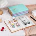 3 x Billtigif Journal for Women, 256 Pages Cute Notebook Lined Journal, Leather Journals for Writing, Suitable for Work, Home and School, 5.7" x 8.3" - Green