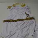 Morph Greek Goddess Costume - Women's Toga Costume, Halloween Goddess Outfit for Women, Greek Toga Dress , Size M