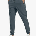 Rapoo Men's Lightweight Joggers Pants Quick Dry Workout Track Running Gym Athletic Pants with 3 Zipper Pockets 32M