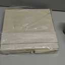 ZICOTO Beautiful Greeting Card Organizer Box With Dividers - Sturdy Linen Storage Box Easily Organizes All Your Greeting Cards in Style - Cute Card Holder Safely Stores Up to 300 Small Or Large Cards