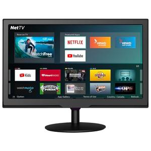 Jexiop 20inch Smart TV,Full HD 1080p LED Flat Screen with ATSC TV,with Built-in HDMI USB Suitable for Kitchen Kid's Room Basement or RV Camper
