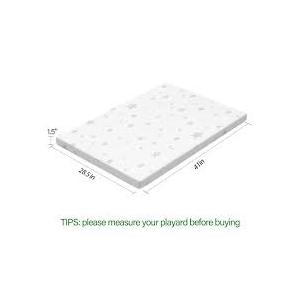 BEIANPP Pack and Play Mattress 41 x 28.5 for 4moms Breeze Plus Portable & 4moms Breeze GO Portable Travel, Soft Breathable Waterproof Cover