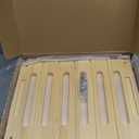 7 Tier Wooden Tray Dividers for Cabinets, Kitchen Cookie Sheet Organizer for Cabinet, Vertical pans, Baking trays, Cutting Board (16.7" W x 16.1" H x 12.4" D)