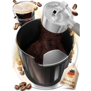 Knock Box for Coffee Grounds - Innovative Barista Accessory with Improved Handling - Coffee Knock Box for Espresso Machine, Black