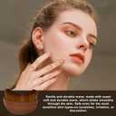 Lymphatic Contour Face Brush with Super Soft Bristles, Reduces Swelling, Ergonomic Facial Contour Massager, Portable Beauty Tool Precisely Adheres to The Skin and Relieves Fatigue