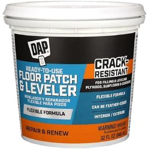 DAP 59184 QT RTU FLR Leveler, 32 oz, Light Gray