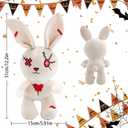 for Him, Cute Plush Rabbit Stuffed Animal, Christmas Decorations Outdoor, Crazy Rabbit Creepy Spooky Bunny, for Kids, Adults, Teens