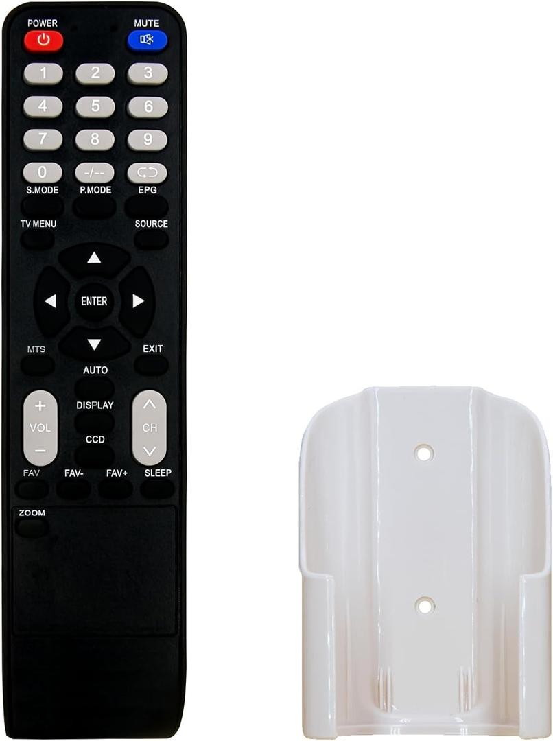 Replacement Remote Control for Pyle PTVDLED22 PTVLED23 PTVDLED24 PTVLED32 PTVDLED33 PTVLED50 LCD LED HDTV TV Player