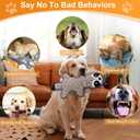 5 Pack No Stuffing Squeaky Dog Toys for Large Dogs - Interactive Durable Plush Chew Toy with Crinkle Paper, Safe Pet Toy for Small to Large Breed, Ideal for Puppy Gifts & Tug of War Toys