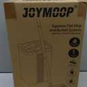 JOYMOOP Mop and Bucket with Wringer Set for Home, Flat Mop and Bucket System, Mops for Floor Cleaning and Wall Cleaner, with 3 Reusable Microfiber Mop Pads
