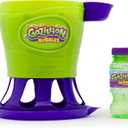 Gazillion Tornado Bubble Machine, Kids Toy Bubble Blower, 4500 Bubbles per Minute, Outdoor Bubble Party Fun - Includes 4 oz. Gazillion Bubble Non-Toxic Solution (Green)