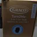 Graco Turn2Me 3-in-1 Rotating Convertible Car Seat, Cambridge, Rear-Facing Rotation, Forward-Facing Mode, Highback Booster Up to 100 lbs, Adjustable Headrest & Harness, Steel Reinforced Frame
