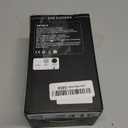 Manual Ear Wax Removal Kit - One-Hand Control Ear Cleaner Tool, Easy to Use Ear Irrigation Flushing System with Soft Silicone Tip for Effective & Safe to Clean Ear Built Up Wax Home Use(Black)