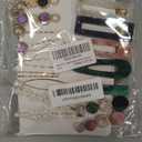 Mehayi 20 PCS Macaron Pearl Acrylic Resin Fashion Hair Clips Set, Cute Hair Barrettes Bobby Pins, Boho Fancy Hairpin Accessories Headwear Styling Tools, Gifts for Women Girls Decorative Wedding