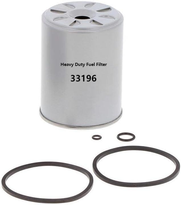 33196 Heavy Duty Fuel Filter Replaces Baldwin BF884, 78GB9150AA and 3621009M1 961048 D8NN9176AA V836339371 3405419M1