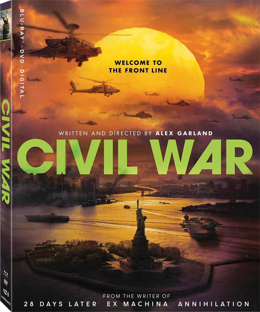 Civil War - DVD, BLURAY, Digital [Blu-ray]