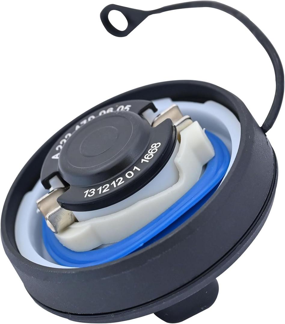 Jectam Gas Cap, Fuel Filler Cap Replacement for 2214700605 2214700705 Compatible with Mercedes Benz C CL CLK CLS E G GLK S SL SLK E320 E350 E500 E550 C230 C240 C300 C320 CLK320 CLS550