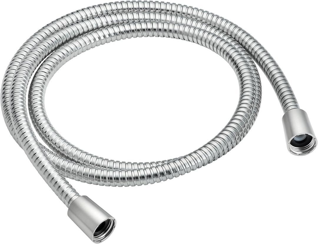 Moen A726SRN Handheld Hand Shower Double Lock Hose, 69-Inch, Spot Resist Brushed Nickel