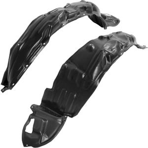 ALMULOO Front Fender Liner Driver + Passenger Side Compatible with 2003-2008 Toyota Corolla Replacement for TO1249119 TO1248119 5387502090 5387602090 Wheel Liner Splash Shields Guard Inner Panel