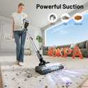 VIPSUN Cordless Vacuum Cleaner with Self-Standing, LED Screen Stick Vacuum Cleaners for Home, Lightweight Powerful Suction Vacuum, 6-in-1 Rechargeable Vacuum for Carpets, Pet Hair, Hardwood Floors