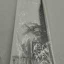 Qcyuui Wall Sconce with Remote Control 47.2inch Dimmable LED Wall Lights Black Led Wall Sconce Indoor Mountain Shape Wall Lamps for Living Room Bedroom Hallway,24W