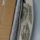 Dahlia Floral Washable Rugs, 8x10 Area Rugs for Bedroom,Boho Multicolored Ultra Thin Living Room Rug,Large Fall Soft Non Shedding Throw Carpet for Dining Room Classroom Dorm,Multi