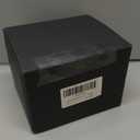 Palo Santo Holder Incense Burner,Sage Sticks Incense Holder,Handcrafted Clay Smudge Bowl with Chimney,Mini Cone Ceramic Fireplace for Cedar,Yoga, Anxiety Relief Meditation for Women (Dark Gray)