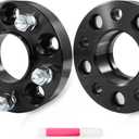 ECCPP 5x4.5 to 5x4.5 Wheel Spacers 1.25 inch 5 lug Fit For Ford Explorer 2020-2025 For Ford Mustang 2015-2025 For Lincoln Aviator 2020-2025 with Studs 14x1.5 Centric Bore 70.5mm-2PCS