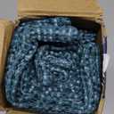 Kevin Textile Pack of 2 Decorative Outdoor Waterproof Throw Pillow Covers Stripe Square Pillowcases Modern Cushion Cases for Patio Couch Bench 18 x 18 Inch Teal