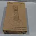 VTech Accessory Handset for DS6151 Series with 2-Line Cordless Phone, Suitable for Small Business or Home, Answering System, Expandable up to 12 Handsets, Intercom, Conference | DS6101 (Black/Silver)