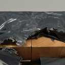 HOZEON 4 Pack 4 Inch Wood Bed Risers, Heavy Duty Furniture Risers, Wooden Furniture Lifters Square Bed Frame Lifters Extenders for Couch, Sofa, Bed, Chair, Dark Brown